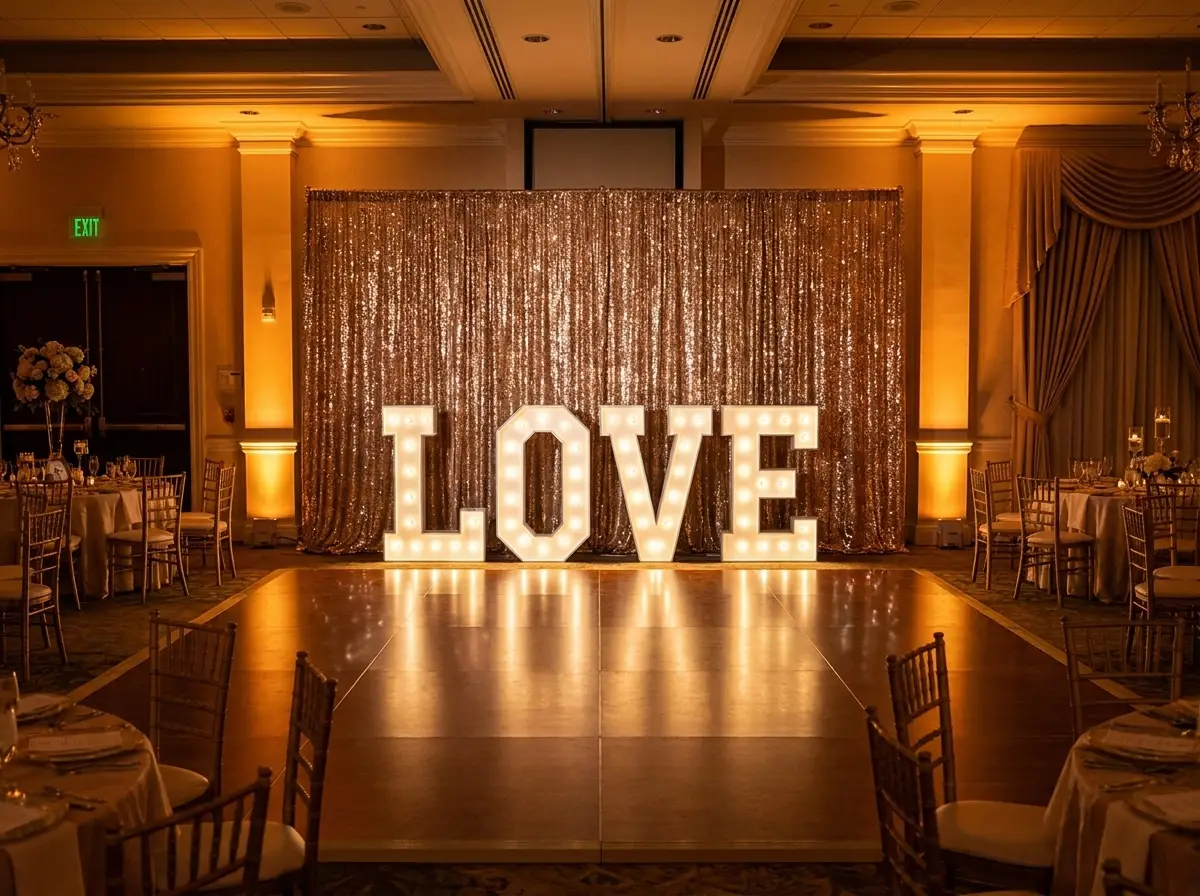 Grand reception package rental Tampa